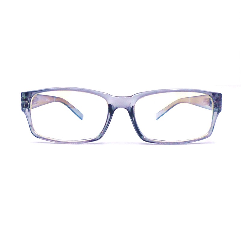 抗藍光眼鏡，成人濾藍光眼鏡，彈簧腳鏡框抗藍光眼鏡，有效過濾藍光，可阻擋紫外線方形鏡片，台灣製7402