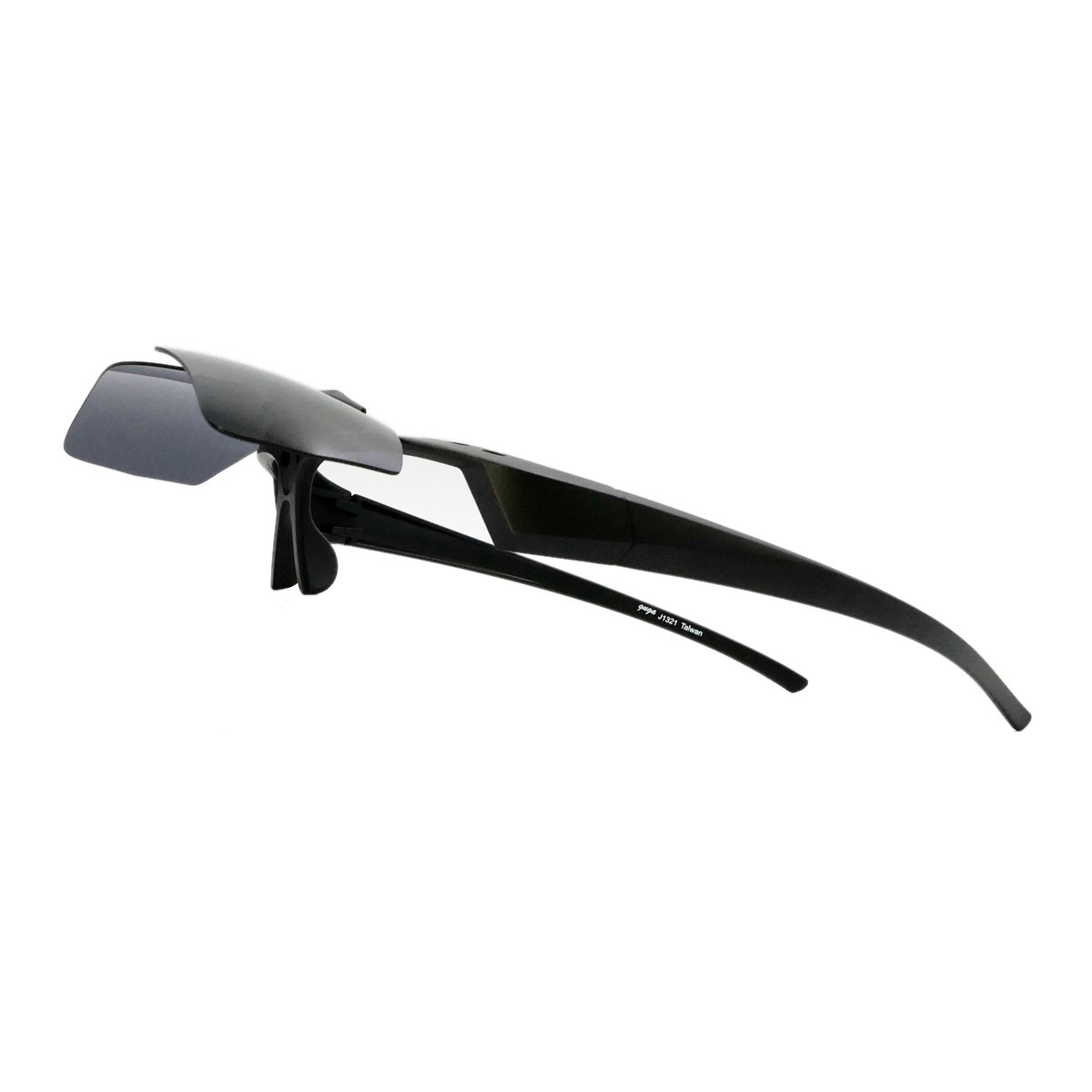 客製化套鏡，上掀式偏光太陽眼鏡，可搭配近視眼鏡